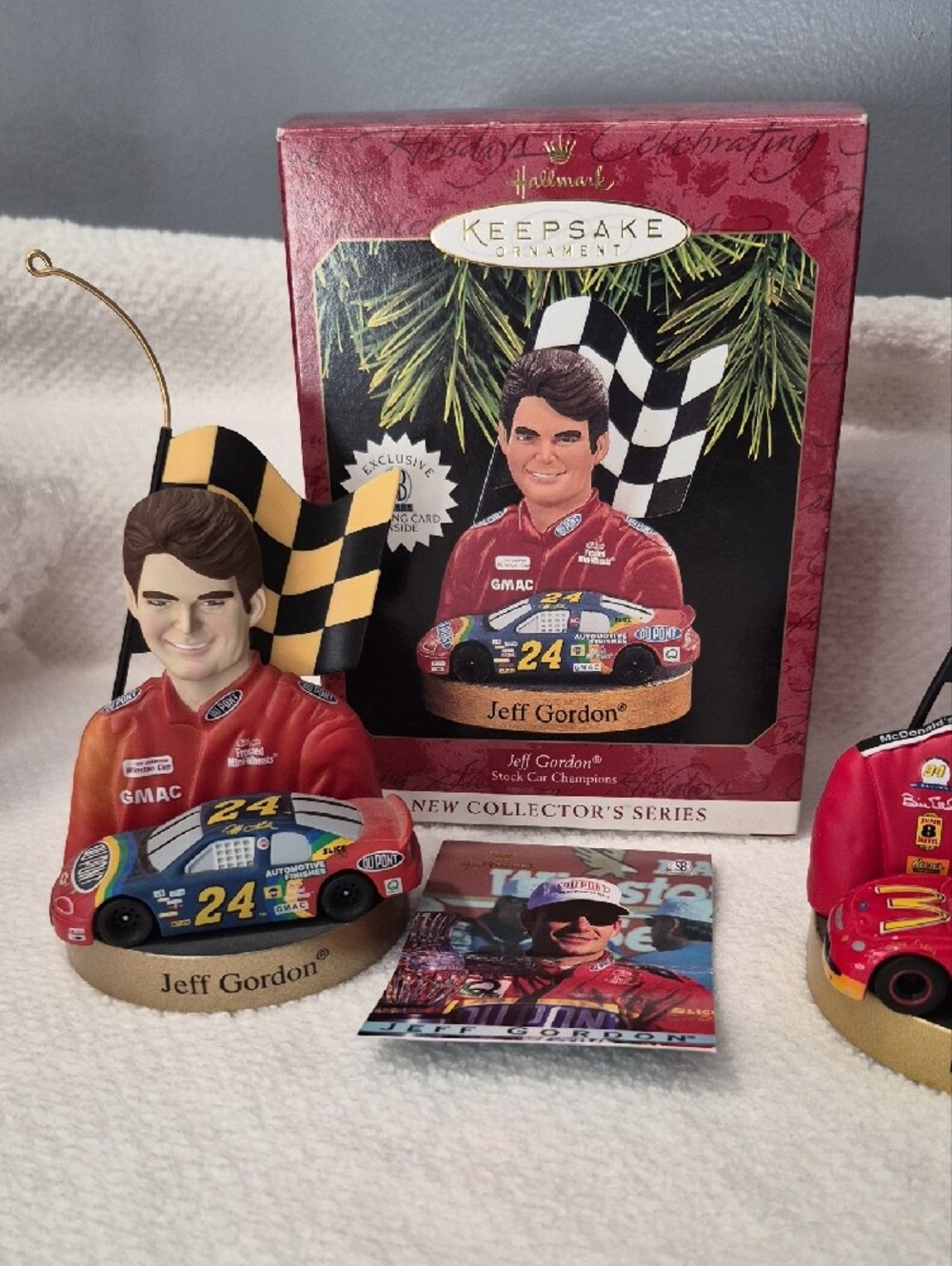 Hallmark NASCAR Driver Ornament Set of 4